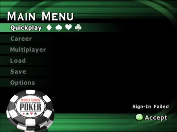 World Series of Poker (USA) screen shot title